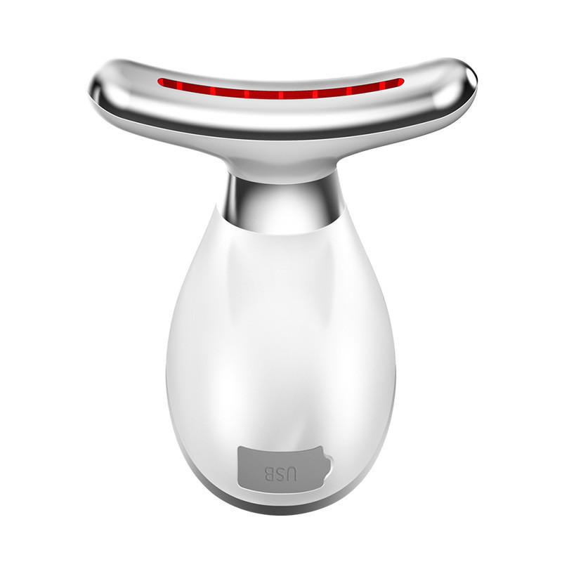 7-цветный световой EMS-инструмент для красоты шеи, вибрационный массажный прибор для шеи, небольшой утюжок, лифтинговый и подтягивающий косметический инструмент, новый