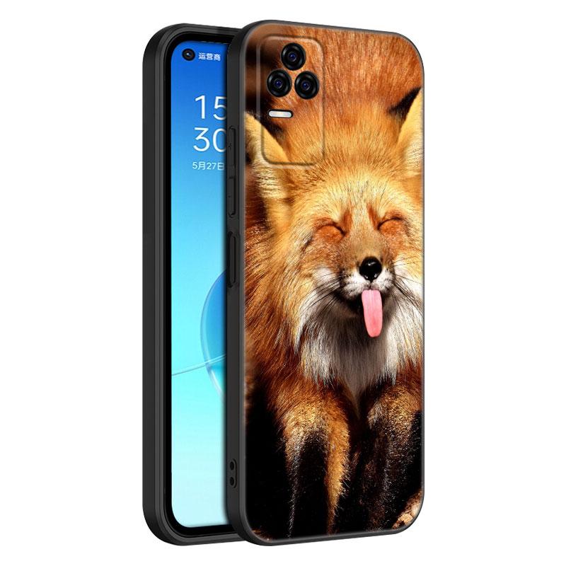 Чехол для телефона с изображением лисы для Xiaomi POCO F2 F3 M2 M3 M4 X3 X4 Pro NFC F4 GT 5G F1 X2 C3 C31 C40 M5S, мягкий черный чехол из ТПУ