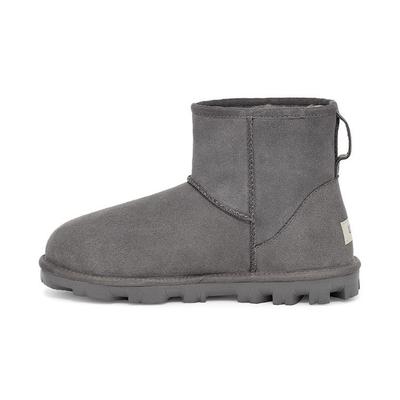 Женские сапоги Essential Mini Classic Plush Snow Boots Charcoal 1115030-CHRC