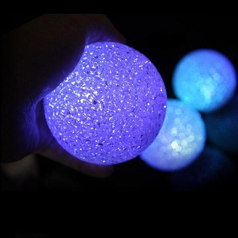 10 см цветной меняющий хрустальный шар светодиодный ночник декоративный свечной светильник ночник