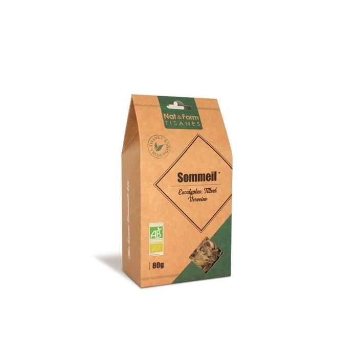 Nat & Form Tisane Sommeil Bio 80g