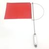 Red Flag Windsock Outdoor Decor Windsock Flag Hanging Decor for Wall Front Patio Lawn Garden Party