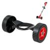 Lawn mower support wheel,making the mowing process easier and more comfortable