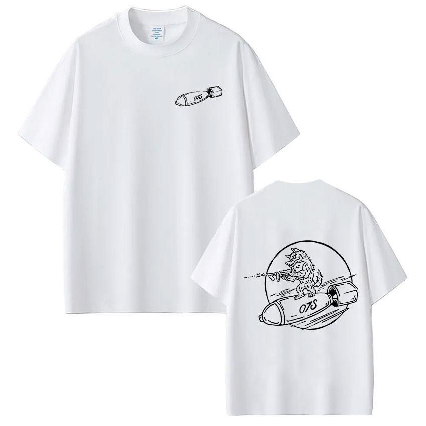 Forward Observations Group Skeleton Tshirts Unisex Women Clothing Fashion Punk Short Sleeve Oversized Casual Y2K Tees Streetwear