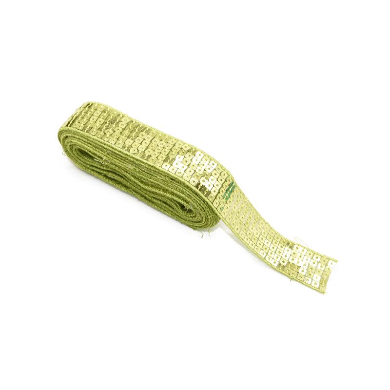 10 ярдов/лот 5 рядов квадратная пайеточная вышивка лента 25 мм пайеточное кружево отделка для шитья рукоделия одежды головного убора свадебного украшения