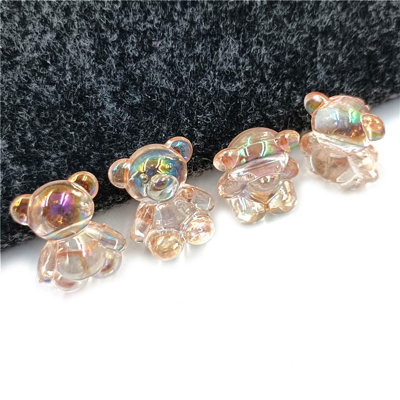 Ожерелье-браслет «сделай сам» для 10 шт. изготовления ювелирных изделий AB свободные бусины оптом кулон бусины «кролик-медведь»