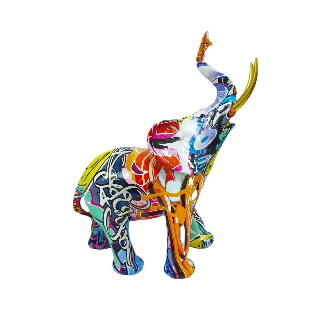 Креативный размер и размер слона украшение для дома гостиная винный шкаф офис украшения искусство смола ремесло