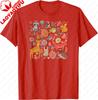 Nature Lover Forest Animals TShirt Cotton Casual Vintage Clothes Tops Graphic Tee Printed Tshirt Camisas Streetwear
