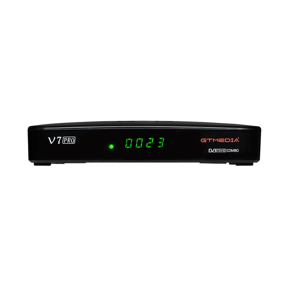 GTMEDIA V7 PRO ТВ-приемник DVB-S / S2 / S2X + T / T2 ТВ-декодер Память 1 Гбит RAM Поддержка H.265