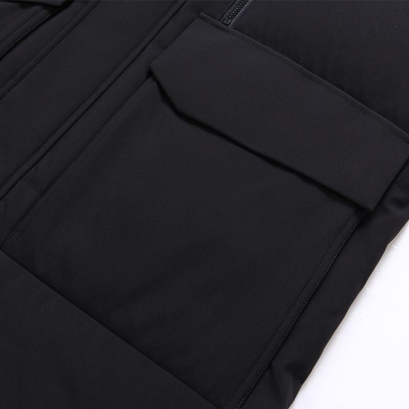 Длинная куртка-пуховик, толстая теплая парка с капюшоном, зимние пуховые пальто для мужчин, верхняя одежда высокого качества, большие размеры, для мужчин среднего возраста