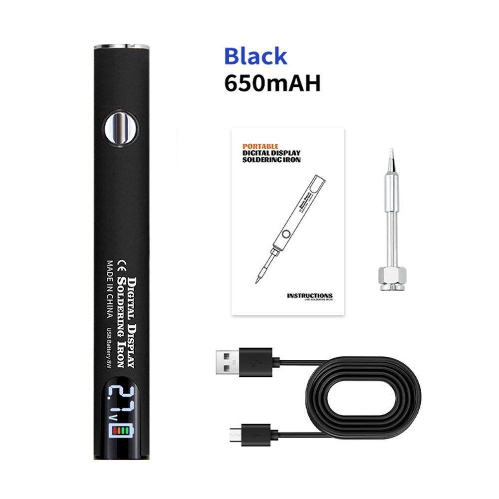 Беспроводная зарядка Электрический паяльник Припой Регулируемое напряжение и портативный дизайн 5V8W Быстрая зарядка Ремонт Сварочные инструменты
