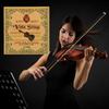 V134 King Lion Violin String White Copper Violin String Set Playing String   Student