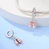 Plated 925 Silver Food Street Beer Charms Fit 925 Charms Bracelet Beads Jewelry Gifts for Women