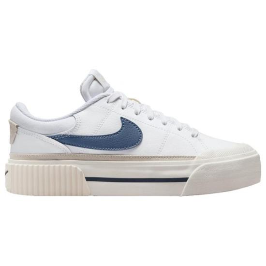 Nike Court Legacy Lift Белый Диффузный Синий Ж - DM7590-104