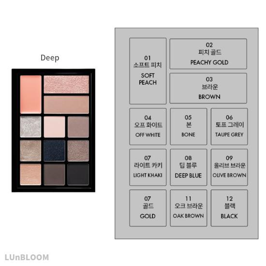 VIDIVICI Палетка теней 11,5 г