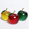 Crystal Apple Creative Gift Festival Atmosphere Decoration Christmas Fun Apple Ornament Car Home Decoration Crafts