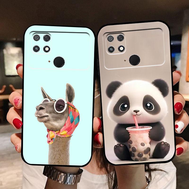 Чехол-крышка для Poco C40 Чехол для Xiaomi Poco C40 Цветной узор Мягкий силиконовый задний чехол для Funda Xiaomi PocoC40 C 40 4G Оболочка