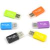 Портативный USB 2.0 TF T-Flash Адаптер для чтения карт памяти для ПК, ноутбука