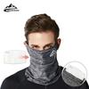 Summer Ice Silk UV Protect Bandana Breathable Neck Gaiter Face Mask for Cycling/Bike Riding Anti-Sweat Scarf for Sports Gym