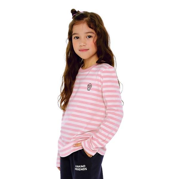 Kakao Friends Детская футболка с вырезом, лучший персонаж Кореи