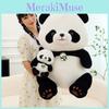 Cartoon Panda Beibei Simulation Soft Plush Toy Stuffed Animal Doll Gift Sleeping