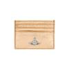 Кошелек-кардхолдер Vivienne Westwood с металлическим эффектом и мятой фактурой 54030004w L00a7 R401