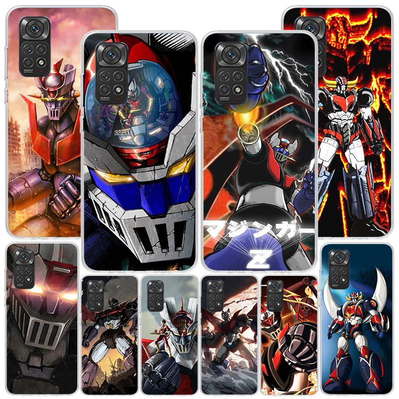 Manga Mazinger Z Anime Phnoe Case for Phnoe Case for Xiaomi Redmi Note 15 14 14S 13 Pro Plus 12 12S 11S 11E 10S 10 11T 5G Unique