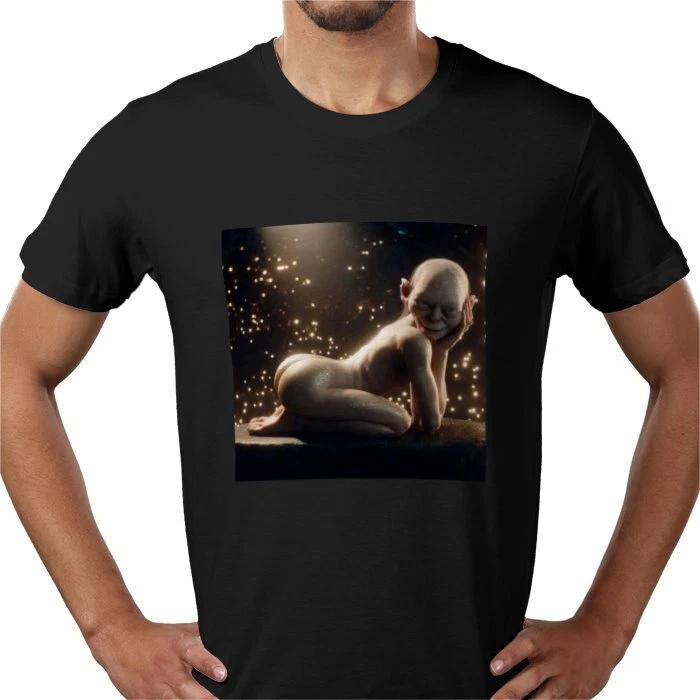 Gollum LOTR Lord of the rings hobbit funny humour graphic T shirt tee all sizes