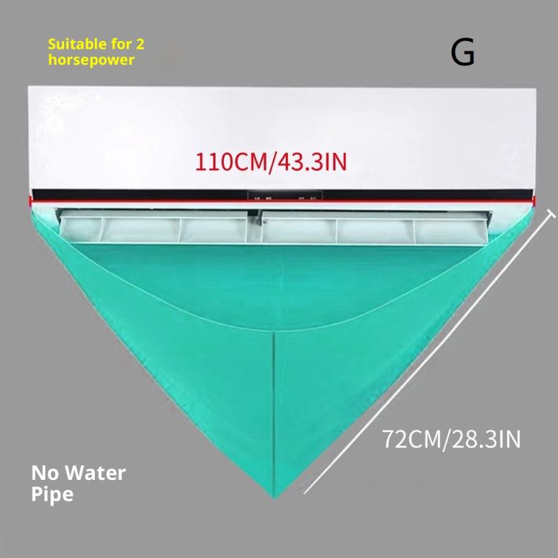 Leak-Proof Air Conditioner Clean Cover Waterproof Drain Air Conditioner Cleaning Kit Thickened Pvc With Drain Pipe
