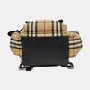 [Pre-Owned] Vintage Check Large Capacity Leather Backpack - Very Good #15AD4F4
