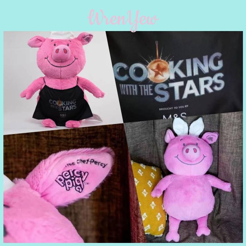 British M&s Pig Plush Toy Soft And Breathable Material