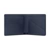 Louis Vuitton Multiple Wallet Navy Blue Monogram Shadow Embossed Calf Leather Men Wallets M14787