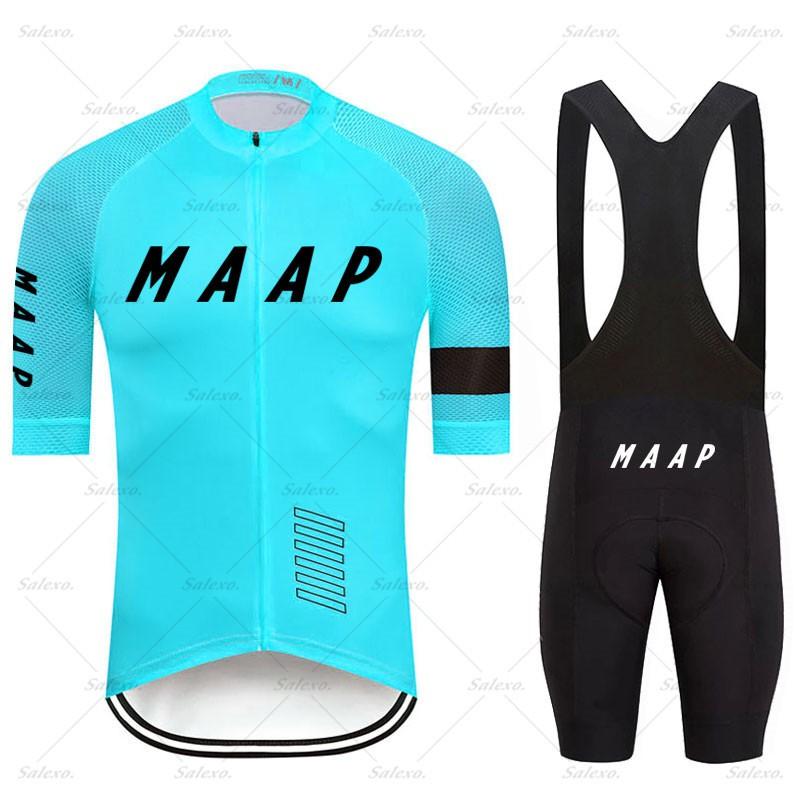 Mens Quick-Dry Cycling Jersey Shorts Set Breathable Short Sleeve Bike Apparel Road Mountain Riding