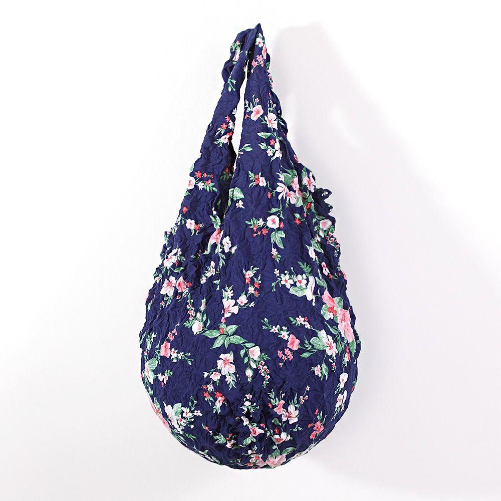 Large Capacity Pleated Flexible Shopping Bag Multi Purpose Foldable Storage Bag Travel