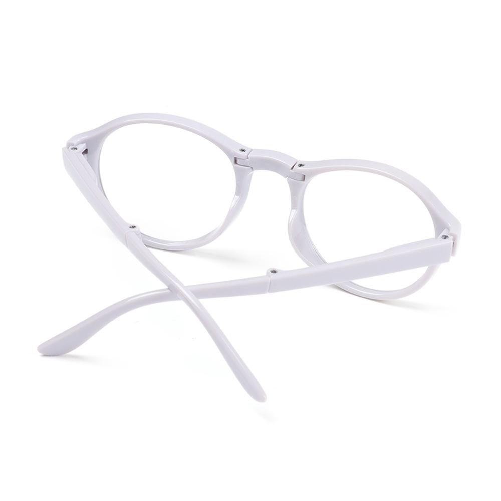 Compact Eyewear Lightweight Folding Reading Glasses Presbyopic Glasses with Glasses Case
