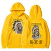 Канье Уэст Yeezus Бог Желает Тебя Худи с Двусторонним Принтом Мужские Хип-Хоп Винтажные Худи Уличная Одежда Оверсайз Худи Унисекс