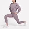 Nike Sweatshirts Women's Light Purple Crew Neck Moderate Straight Fit DA0449-531