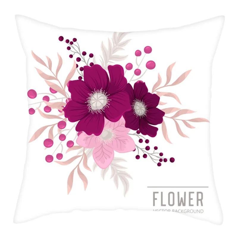 Наволочка с принтом одуванчика Гостиная Офис Дом Наволочка Автомобильные украшения