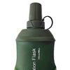 TPU Collapsible Soft Water Bottle Flask Food Grade BPA Free Leakproof Foldable Outdoor Sports Hydration Bottle
