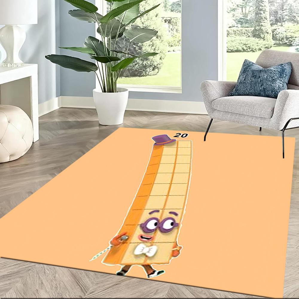 Numberblocks Floor Mat Suitable for Balcony Outdoor Playrooms Foyer Anti-slip Rug Office home decor Perfect Gift for Friends & Family