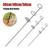 30/40/50cm Ground Spike Fishing Rod Holder Ground Rod Holder Fishing Rod Support Fishing Pole Stand