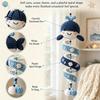 Crochet Kit for Beginners Ocean Animal Spiral Kit, Friends Ornament DIY Marine Craft Projects Adults Life Themed Teens Adults, Handmade Hanging