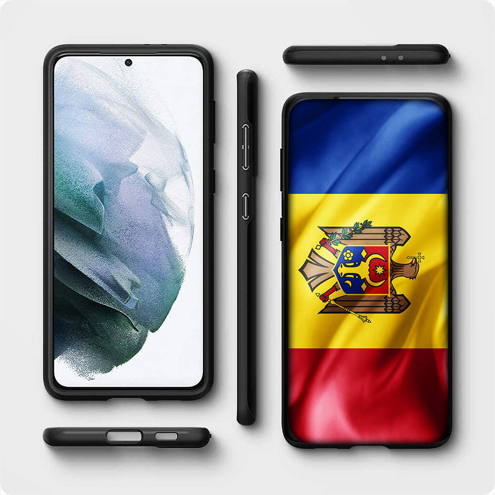 Для iPhone 15 14 Xiaomi Redmi Note 13 12 11 Pro Max X 8 7 XR Samsung Galaxy A15 S24 S23 A05 Huawei OPPO A17 Чехол для телефона с флагом Республики Молдова