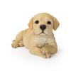 Ubia Prone Labrador 20 X 11.5 X 12 Cm Doll Figurine Ornament Animal Garden Decoration Dog H21121