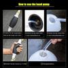 Pompe Manuelle,Pompe Manuelle Siphon Transfert Carburant Voiture portative,Universelle Pump Essence avec Le Tuyau 2M