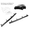 2PCS Black Rear Bumper Lower Molding Cover for Toyota Camry SE XSE 2018-2021