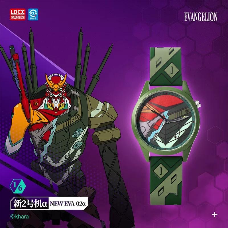 Оригинальные часы серии WEART Neon Genesis Evangelion, фигурки из аниме, коллекционные украшения, подарок на день рождения для фанатов