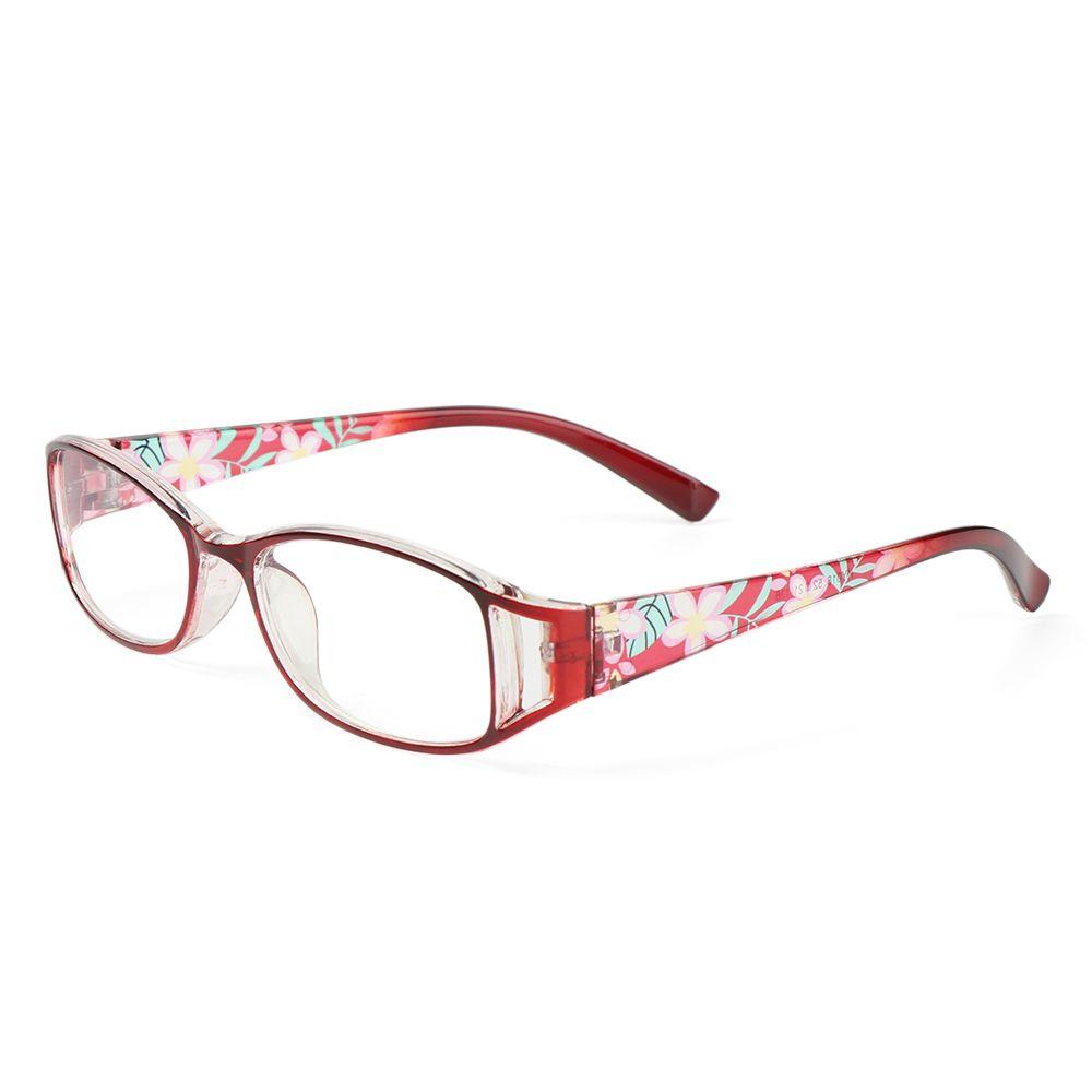 Elegant Flowers Vintage Reading Glasses Ultra Light Frame Eye Protection Anti-Blue Light Eyeglasses