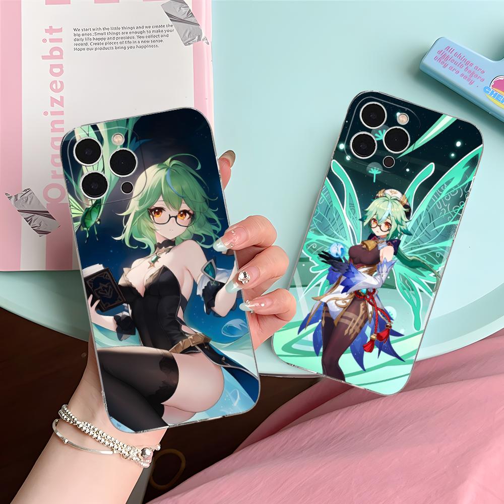 Игровой чехол GI Sucrose Clear TPU для iPhone 17 16 15 14 13 12 11 X XR XS Air Pro Max Plus Mini, цветная крышка