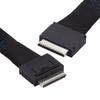 50 см Кабель OCuLink PCIe PCI Express SFF-8611 8 x 8-канальный OCuLink SFF-861 8 x SSD Активный кабель данных